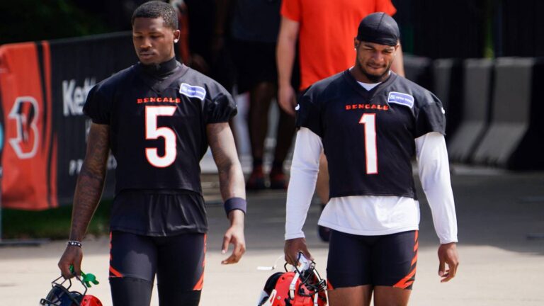 Ja’Marr Chase, Tee Higgins Workout Together Ahead of Bengals 2026 Training Camp Ja'Marr Chase, Tee Higgins Workout Together Ahead of Bengals 2026 Training Camp
