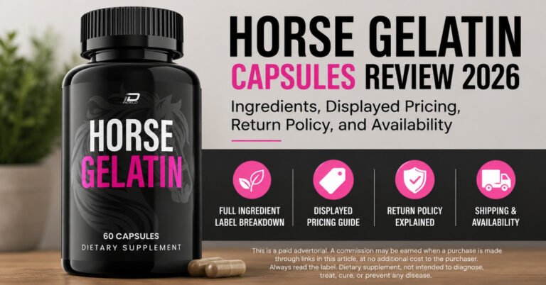 Horse Gelatin Capsules Review 2026: Men’s Vitality Trend or Weight Horse Gelatin Capsules Review 2026: Men's Vitality Trend or Weight