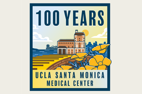 UCLA Santa Monica Medical Center 100-year Anniversary Logo