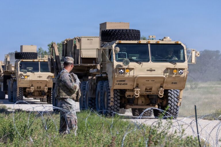Delta Battery conducts site establishment during operational readiness exercise