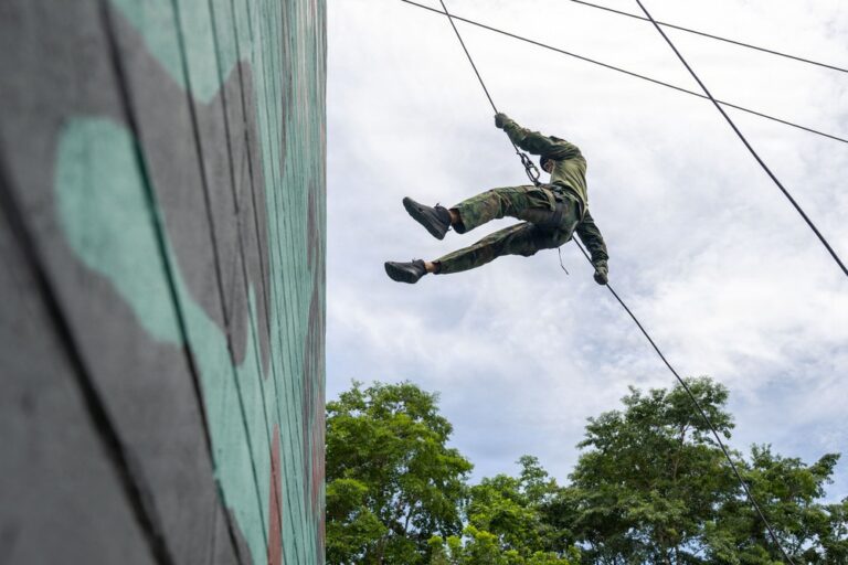 EODMU 5 conducts rappelling exercise with the Royal Thai Navy during CARAT 2026