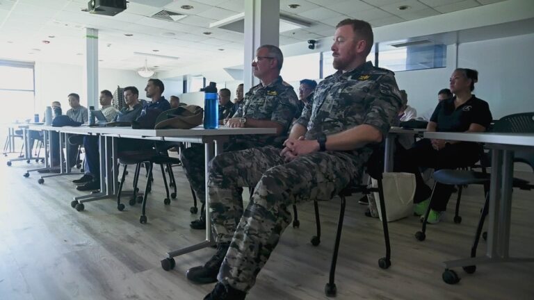 B-Roll: Partner nations participate in maritime security training tabletop exercise during RIMPAC 2026