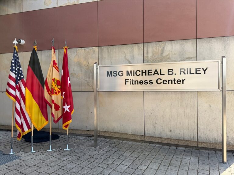 Wiesbaden Fitness Center renamed in honor of fallen Green Beret