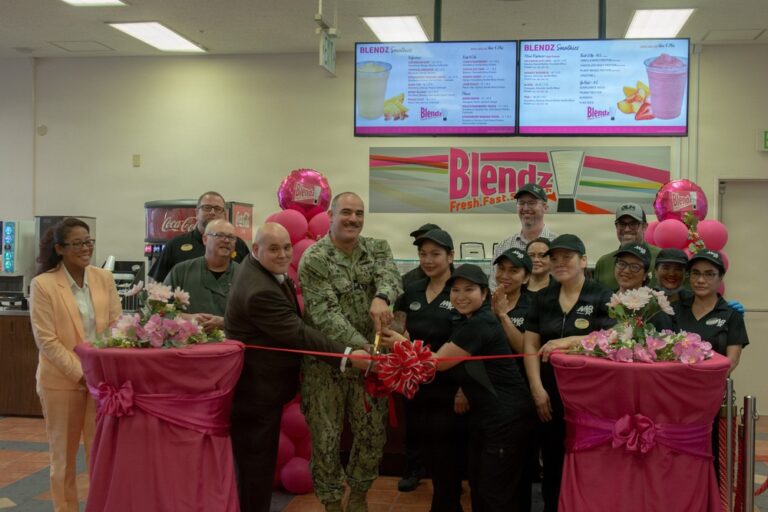 CFAY MWR Celebrates Grand Opening of Blendz