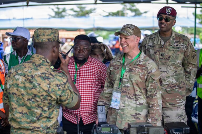 Togolese disaster-response officials conduct field training exercise with North Dakota state partners, SETAF Togolese disaster-response officials conduct field training exercise with North Dakota state partners, SETAF