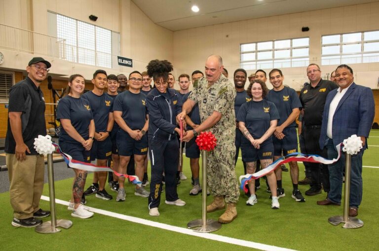 Purdy Fitness Center Equipped with the Navy Operational Fitness and Fueling System