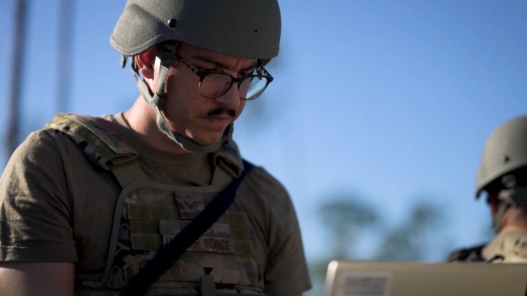325th CS enhances readiness during field training exercise 325th CS enhances readiness during field training exercise