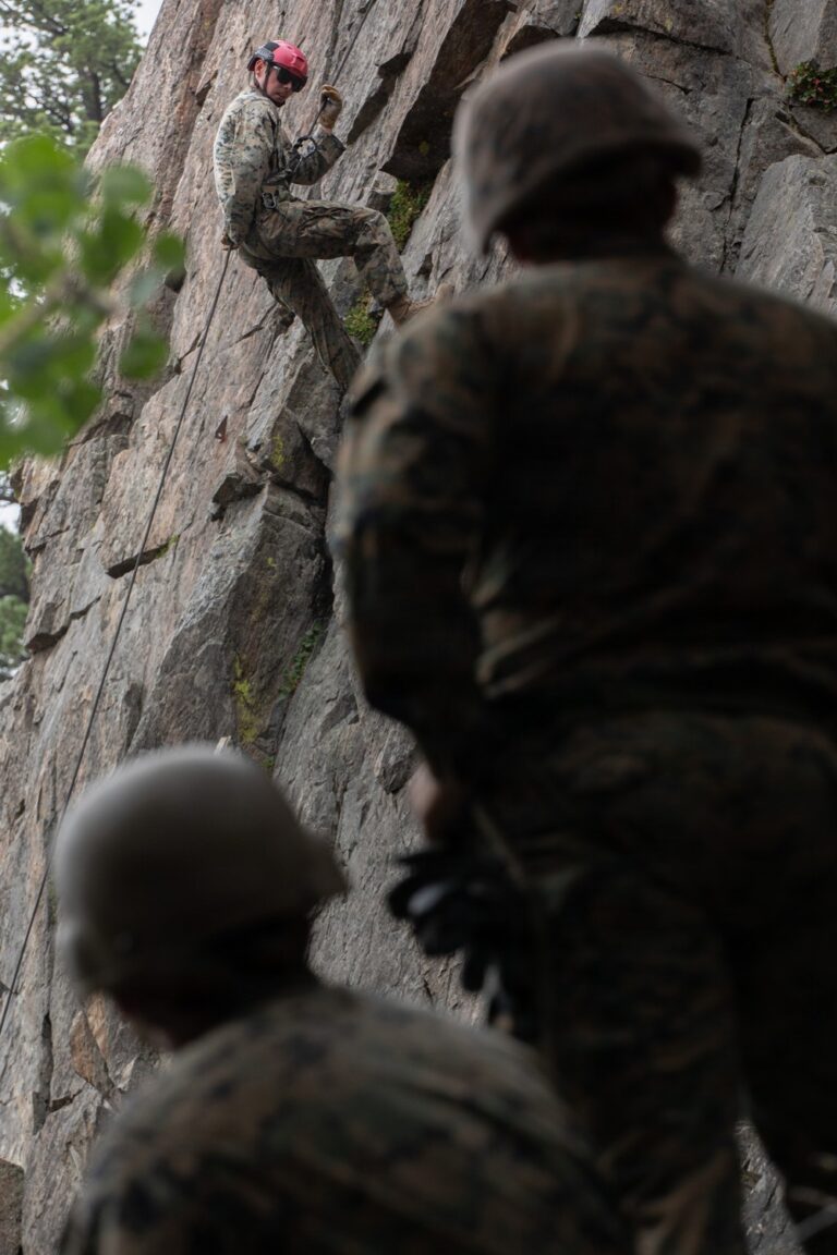 Marines with 3rd Battalion, 25th Marines execute Mountain Training Exercise 26-3 at Mountain Warfare Training Center, Bridgeport. Marines with 3rd Battalion, 25th Marines execute Mountain Training Exercise 26-3 at Mountain Warfare Training Center, Bridgeport.
