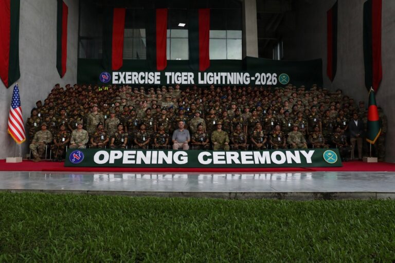 Exercise Tiger Lightning Kicks Off in Bangladesh