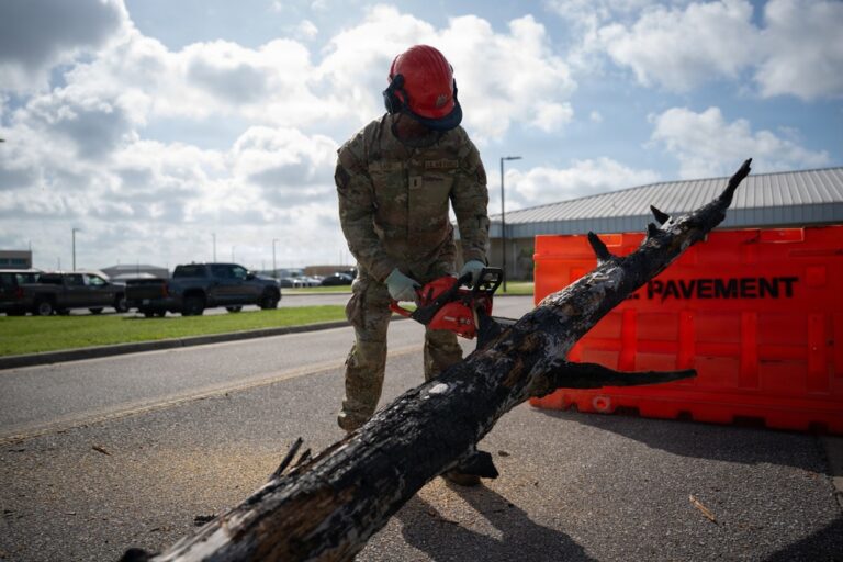 Tyndall tests emergency preparedness during annual hurricane readiness exercise Tyndall tests emergency preparedness during annual hurricane readiness exercise