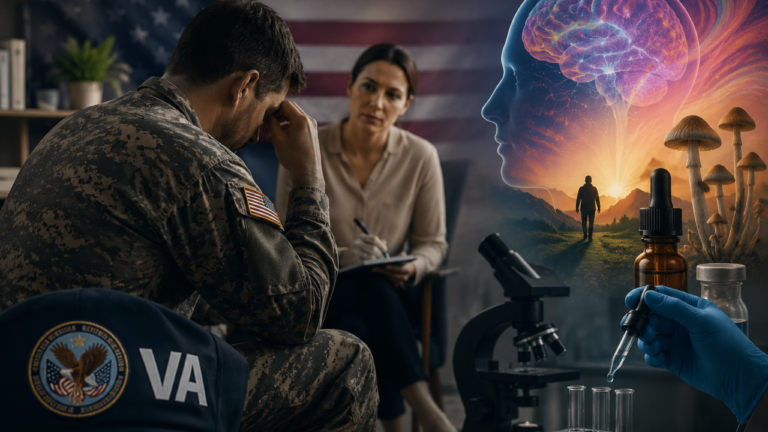 US Government Backs Psychedelic Therapies Research For Veterans With PTSD and Depression US Government Backs Psychedelic Therapies Research For Veterans With PTSD and Depression
