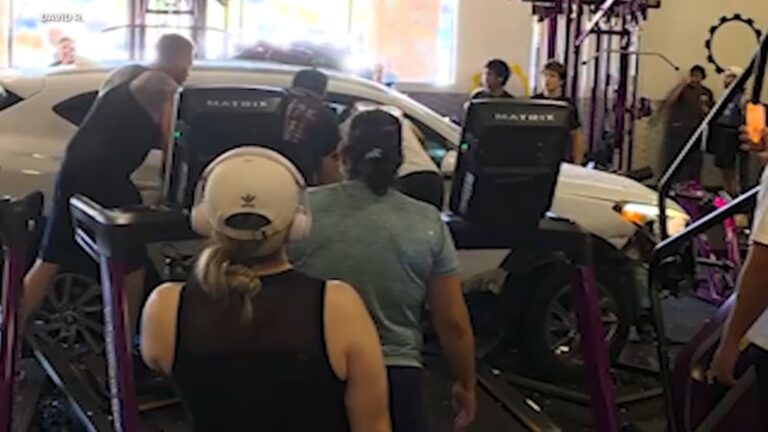 Woman crashes into IE Planet Fitness gym while suffering medical emergency Woman crashes into IE Planet Fitness gym while suffering medical emergency