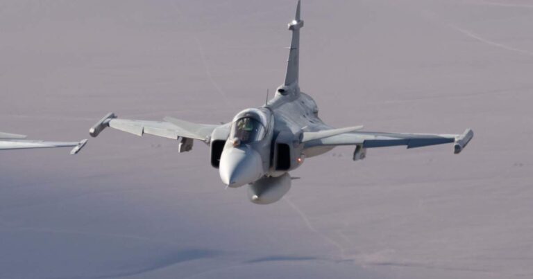 Brazil's Gripen E fighters participate in their first multinational exercise outside Brazil