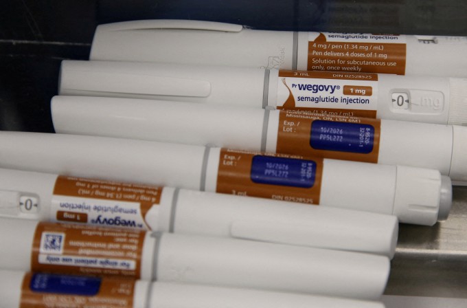 Wegovy, a GLP-1 receptor agonist obesity treatment. Provided by Yonhap News