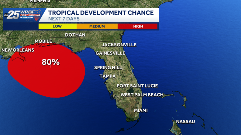 Invest 91-L could become a tropical depression in the Gulf Sunday Invest 91-L could become a tropical depression in the Gulf Sunday