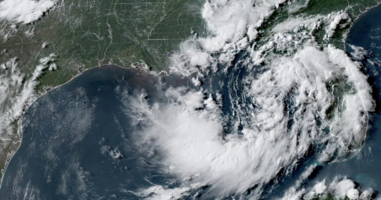 Tropical storm watch issued as depression in the Gulf of Mexico is expected to strengthen Tropical storm watch issued as depression in the Gulf of Mexico is expected to strengthen