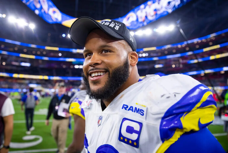 Adam Schefter sheds light on the viral Aaron Donald workout video