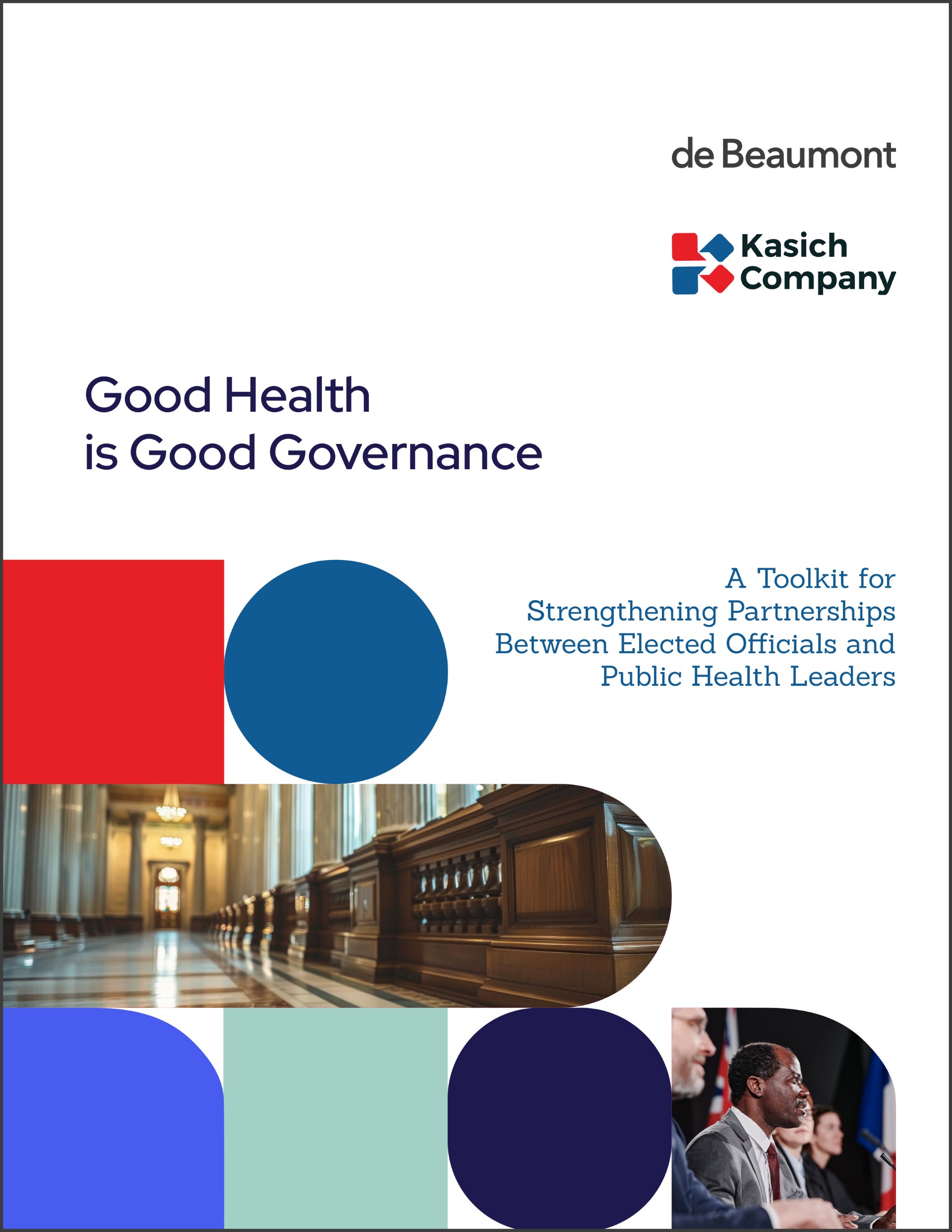 Cover of the Good Health Is Good Governance toolkit.