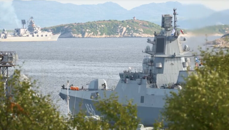 Russia unfolds large-scale naval exercise near Norwegian border Russia unfolds large-scale naval exercise near Norwegian border