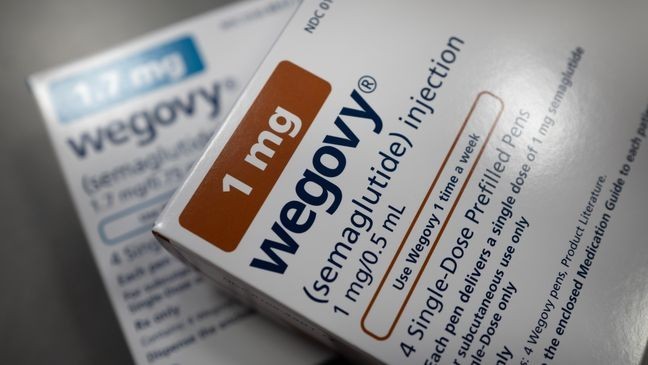 CHICAGO, ILLINOIS - APRIL 24: In this photo illustration, the injectable weight-loss medication Wegovy is available at New City Halstead Pharmacy on April 24, 2024 in Chicago, Illinois. More than 3 million people with Medicare could be eligible for the difficult-to-find and expensive weight-loss drug under new guidance which can cover the medication for patients who are obese or those who have a history of heart disease and are at risk of a heart attack or stroke. (Photo Illustration by Scott Olson/Getty Images)
