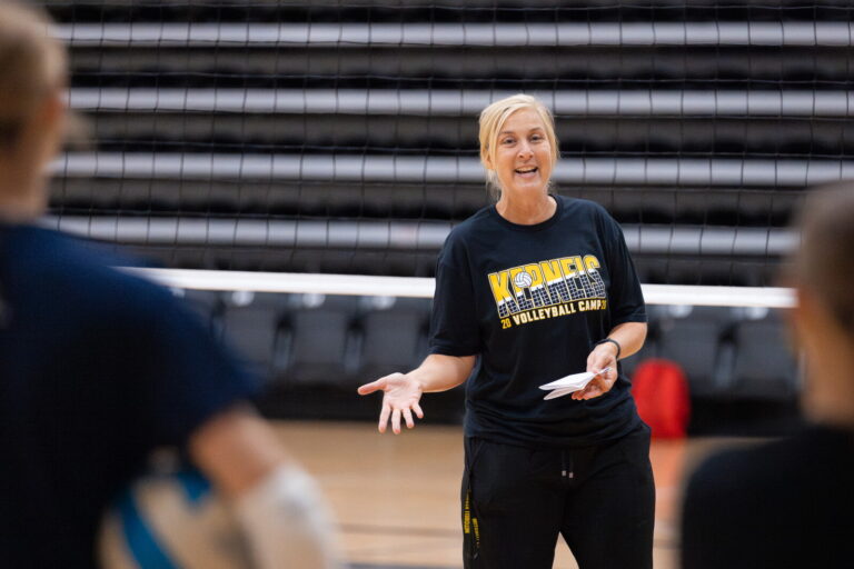 Amy Tyler eager to be ‘back in the gym’ as Kernel volleyball head coach Amy Tyler eager to be 'back in the gym' as Kernel volleyball head coach
