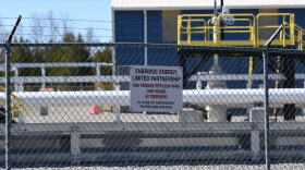 Enbridge Energy Line 5 pumping facility near Mackinaw City, Michigan.