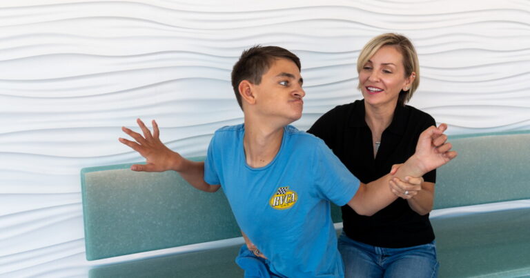 A San Diego teen’s first steps offer hope for those with rare diseases A San Diego teen's first steps offer hope for those with rare diseases