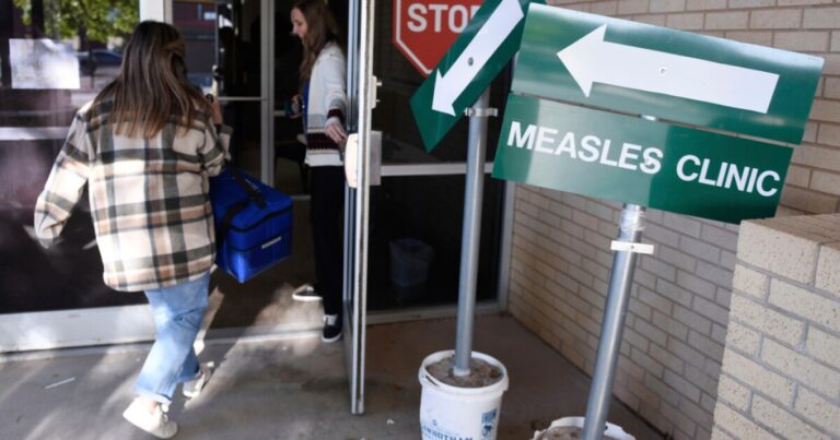 There are already more U.S. measles cases this year than in all of 2025