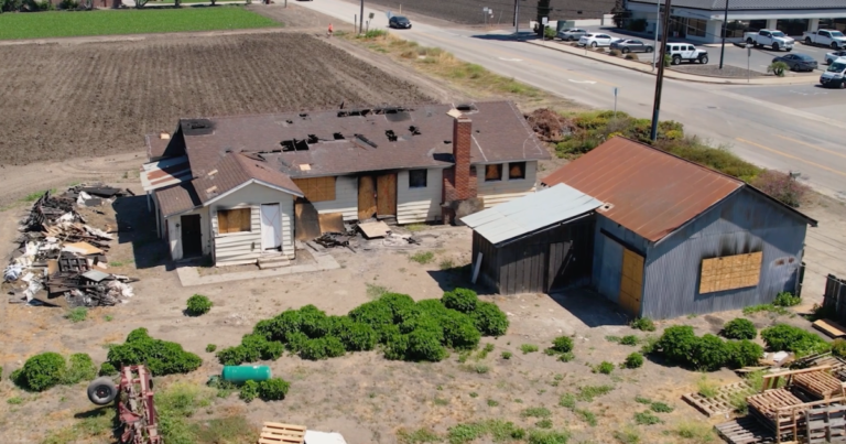 Arroyo Grande buildings sit partially burned after training exercise stalls