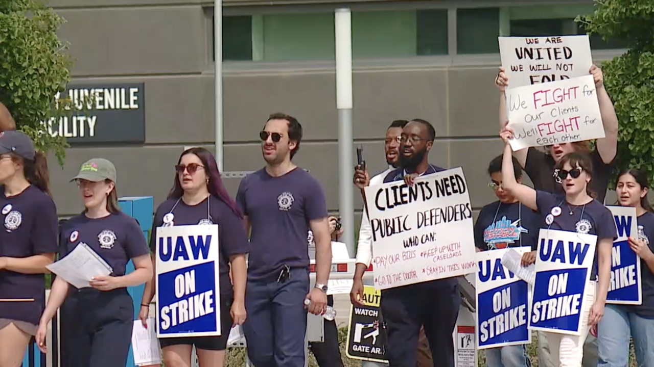 Neighborhood Defender Service strikers