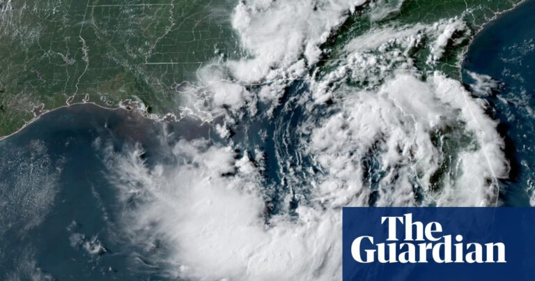 Weather warnings as tropical depression develops along US Gulf coast Weather warnings as tropical depression develops along US Gulf coast
