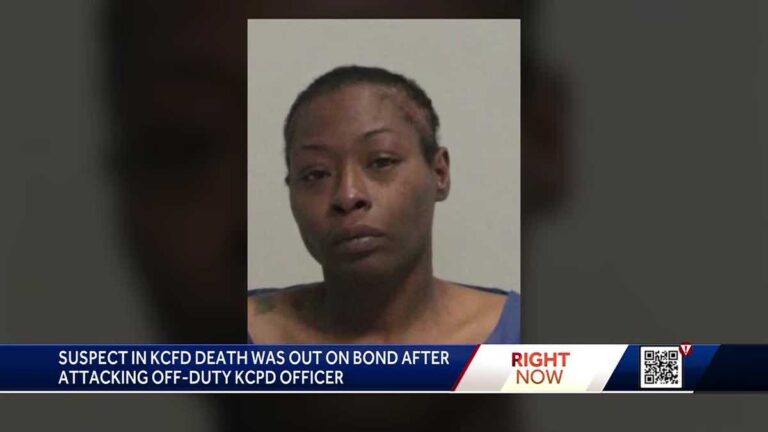 Woman charged with killing Kansas City firefighter
