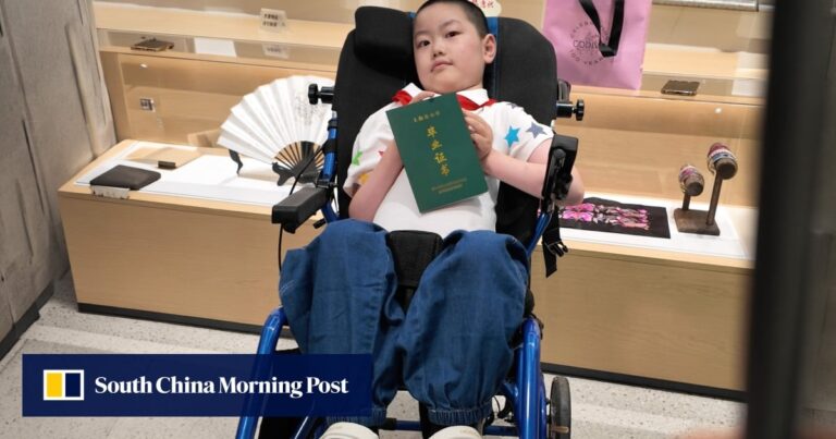 Chinese boy, 12, defies muscle-wasting disease prognosis of living past 3