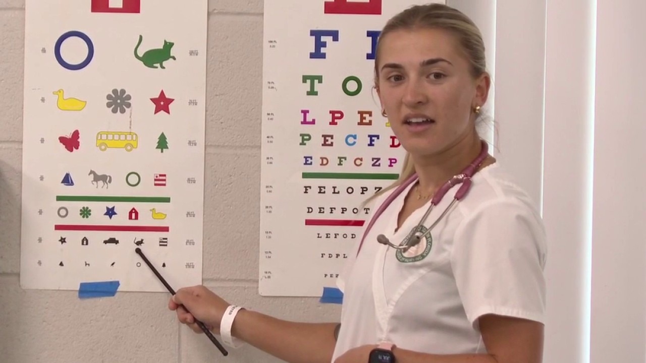 Back-to-school health clinic