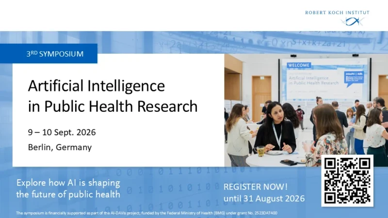 3rd Symposium “Artificial Intelligence in Public Health Research”