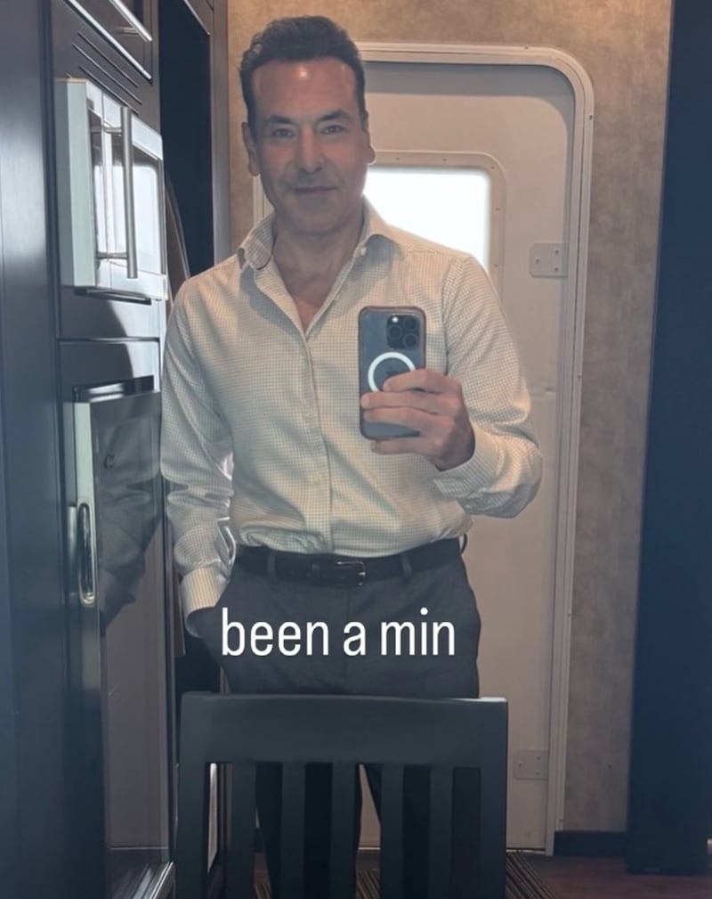 Many commenters deemed Rick Hoffman unrecognizable in his new Instagram photo.