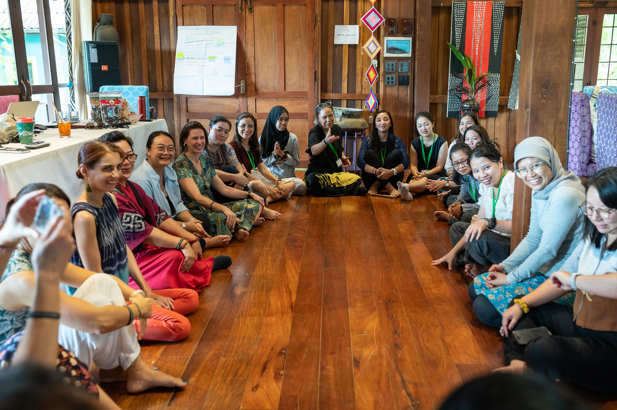 Women's support group in Southeast Asia