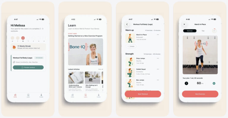 Bone-IQ Debuts Personalized App to Close the Osteoporosis