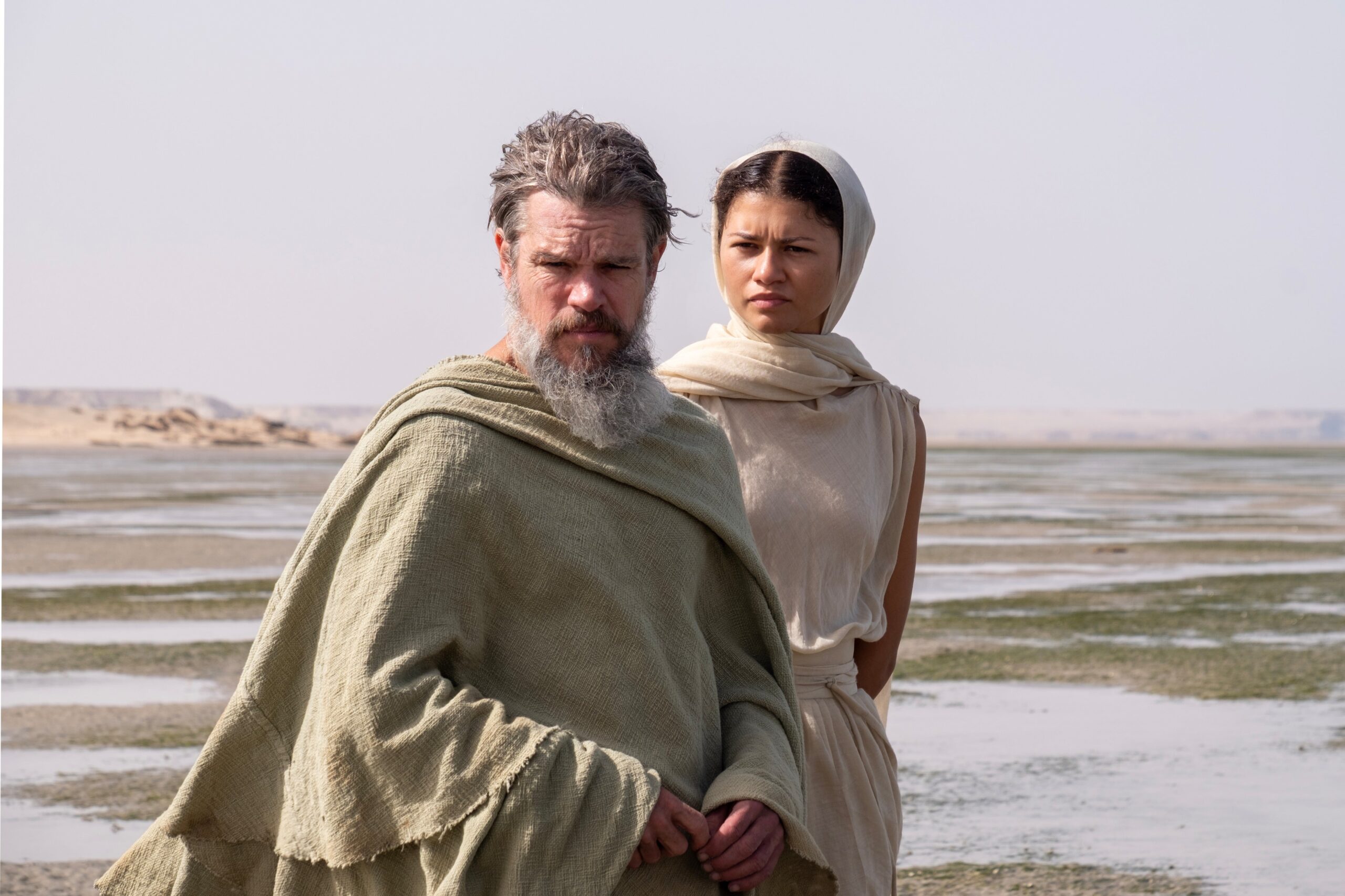 Hard day’s work: ‘The Odyssey’ was physically demanding for all its actors – Damon’s fitness undoubtedly helped him through