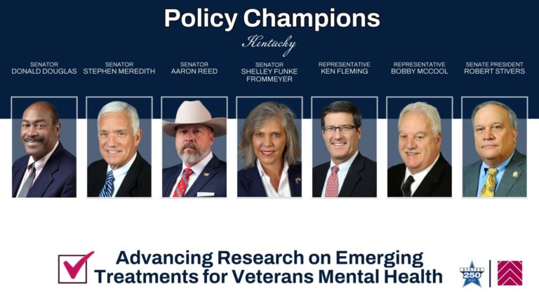 ALEC Policy Champions Advance Research on Emerging Treatments for Veterans Mental Health ALEC Policy Champions Advance Research on Emerging Treatments for Veterans Mental Health