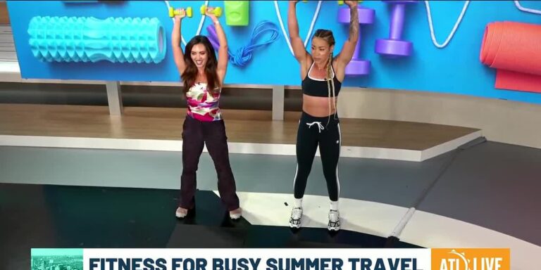 Trainer April Sutton shares full body burner workout