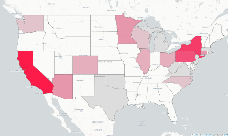 Geography of Gymnastics: Which Incoming Freshmen Chose Their Home State? Geography of Gymnastics: Which Incoming Freshmen Chose Their Home State?