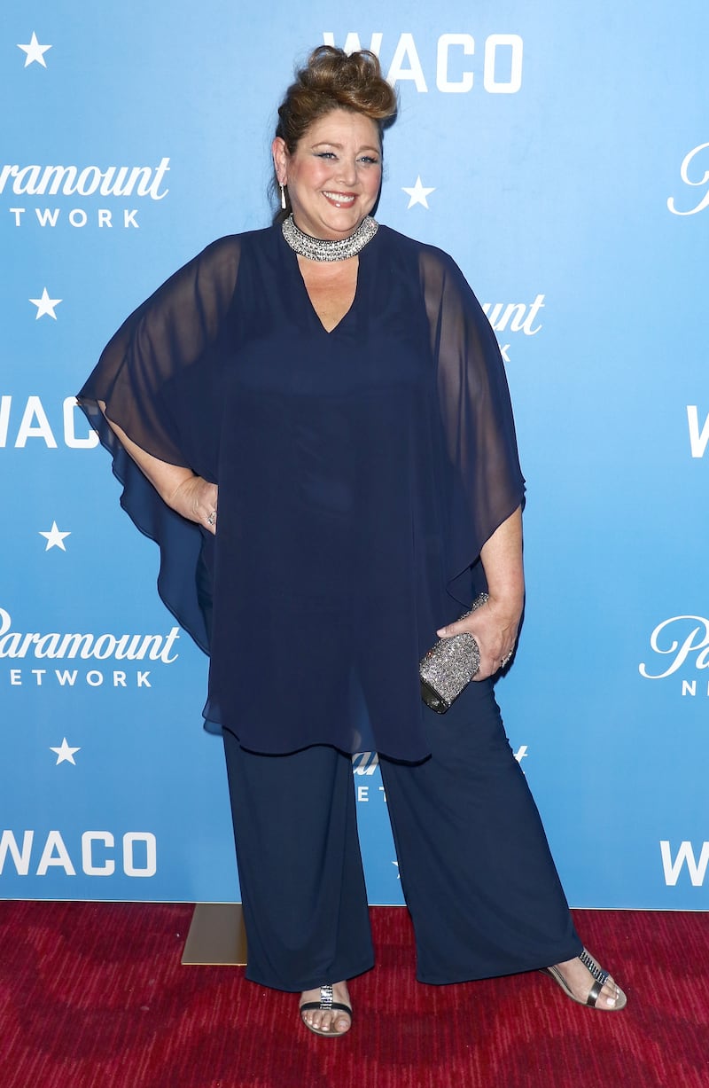 NEW YORK, NY - JANUARY 22:  Actress Camryn Manheim attends the "Waco" world premiere at Jazz at Lincoln Center on January 22, 2018 in New York City.  (Photo by Jim Spellman/WireImage)