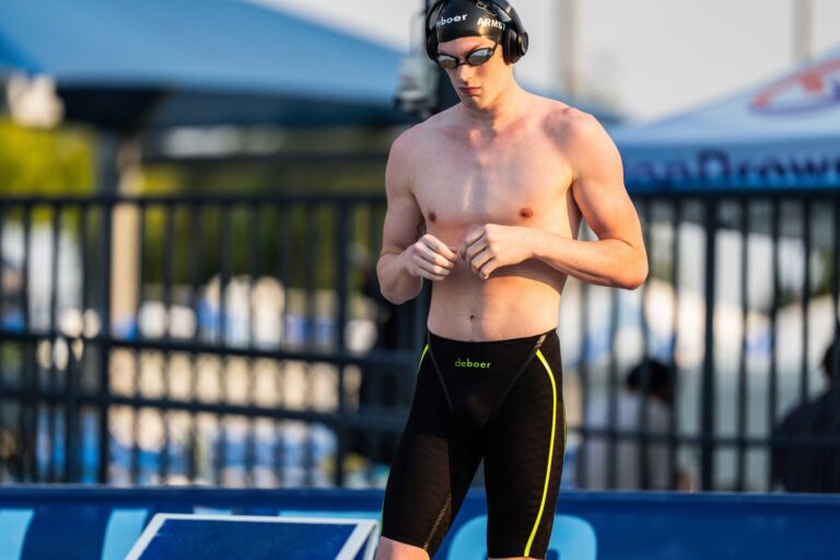 Hunter Armstrong On Toyota U.S. Nationals Psych Sheet; First Meet Since Enhanced Games