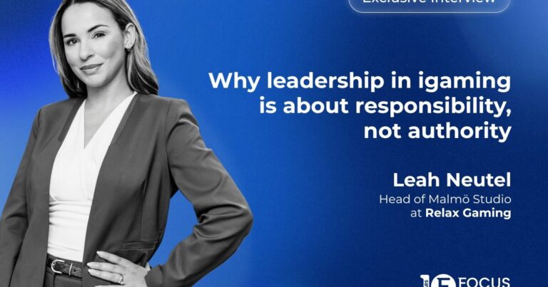 Leah Neutel, Relax Gaming: “For me, leadership is about creating the conditions for both performance and wellbeing to thrive” Leah Neutel, Relax Gaming: “For me, leadership is about creating the conditions for both performance and wellbeing to thrive”