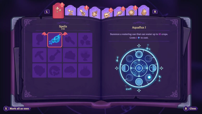 Screenshot for video game Moonlight Peaks published on LadiesGamers.com
