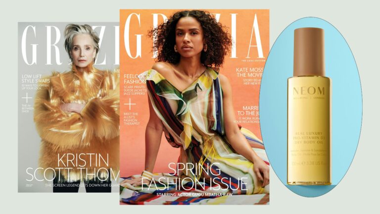 NEOM Wellbeing welcome gift with Grazia magazine!