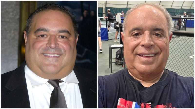 Joseph Gannascoli in 2004 and in 2026.