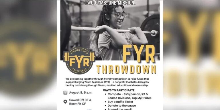Ultimate Friendly Competition: Sawed-Off Crossfit and Boomfit team up for kids
