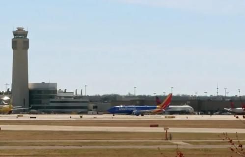 Plane at airport